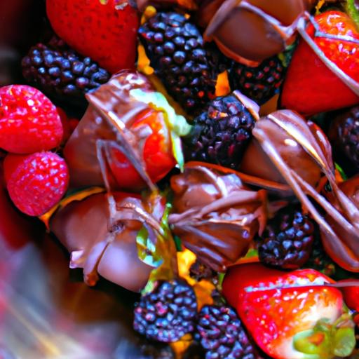 Decadent Dark Chocolate-Dipped Berries: A Seasonal Treat