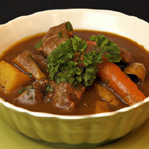 Hearty Beef and Vegetable Stew: A Comfort in Every Bowl