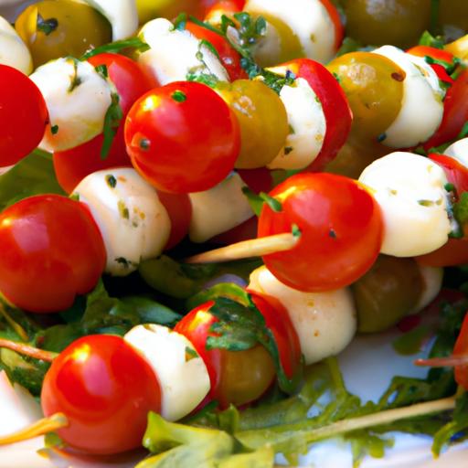 Bite-Sized Bliss: The Art of mini Caprese Skewers
