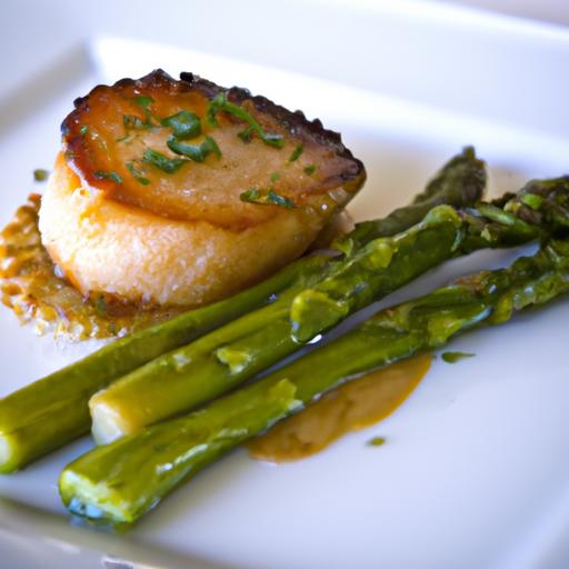Bright Flavors: Mastering⁤ Seared Scallops⁤ with ‌Lemon Asparagus