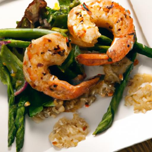 Savor the Flavors: Mediterranean grilled Shrimp & Couscous Delight