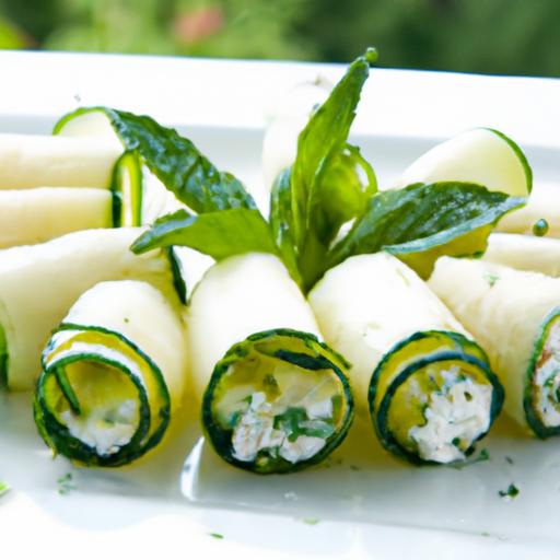 Refreshing Cucumber and Feta Roll-Ups: A Light, Tasty Treat