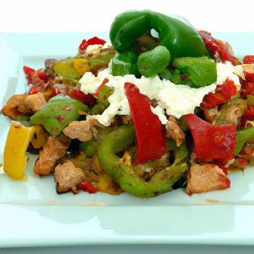Bell Pepper Nachos: A Savory Twist with Seasoned Turkey