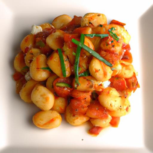 One-Pan roasted Gnocchi: Tomato & mozzarella Magic