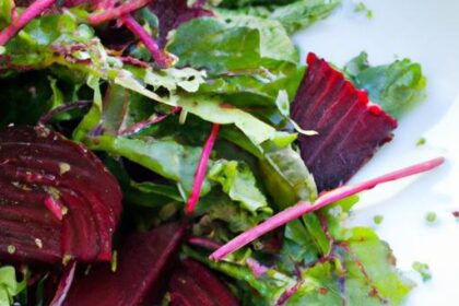 Earthy Roasted Beet & Peppery Arugula Salad Delight