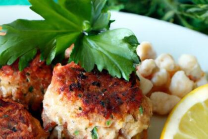 Savory Mediterranean Tuna Patties: A Healthy Coastal Delight