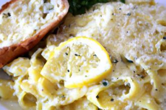 Zesty Lemon Garlic Butter Pasta: A Flavorful Twist Recipe