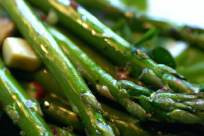 Bright & Nutty: Steamed Asparagus with Toasted Almonds