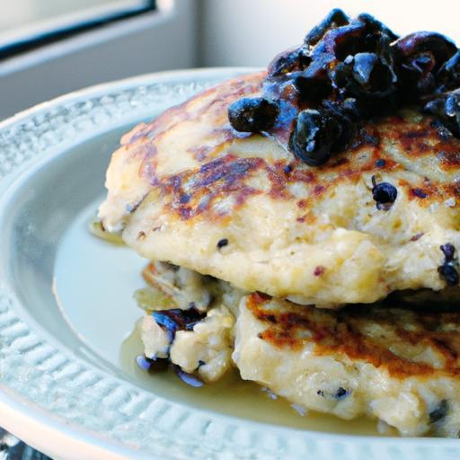 Fluffy Blueberry Oatmeal Pancakes: A Nutritious Morning Boost