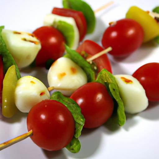Bite-Sized Bliss: The Art of Mini Caprese Skewers