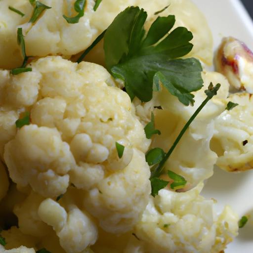 Wholesome Mashed Cauliflower with Garlic & Herb Delight
