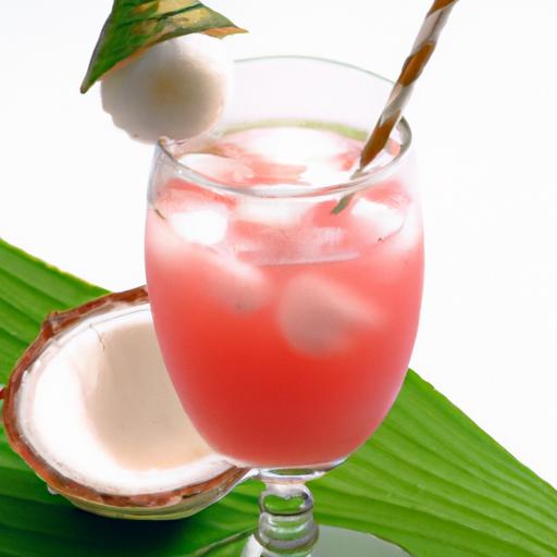 refreshing Lychee & Coconut Water Mocktail Recipe to Try