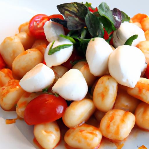 savor One-Pan Roasted Gnocchi with Tomato & Mozzarella
