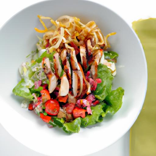 Fresh & Fit: The Ultimate Low-Sugar BBQ Chicken Salad