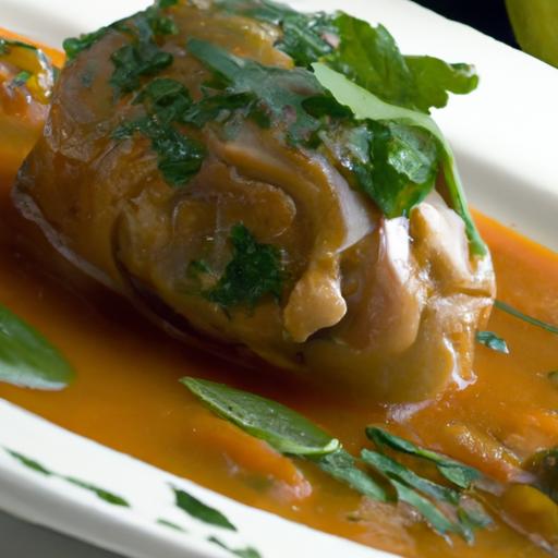 Savor​ turkey Osso Buco with Zesty Gremolata Twist
