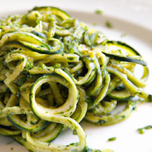 Zucchini Noodles with Pesto: A Fresh Twist on pasta Favorites