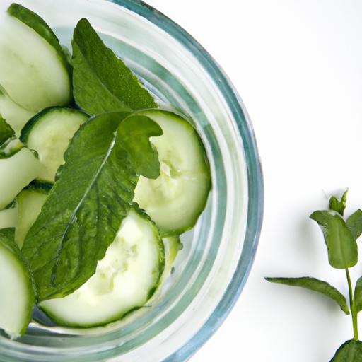 Refreshing Wellness: The Benefits of Cucumber Mint Water