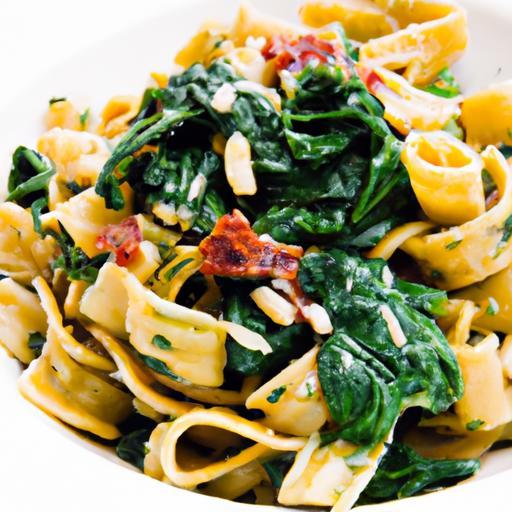 Sun-Dried Tomato Pasta with Spinach: A Flavorful Twist