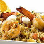 Savor Simplicity: One-Pan Garlic Butter Shrimp & Quinoa Delight