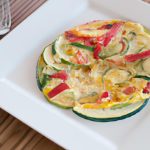 Sun-Kissed Mediterranean Frittata with Zucchini & Peppers