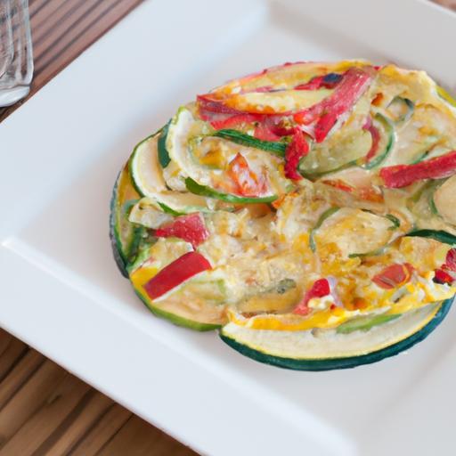 Sun-Kissed Mediterranean Frittata with Zucchini & Peppers