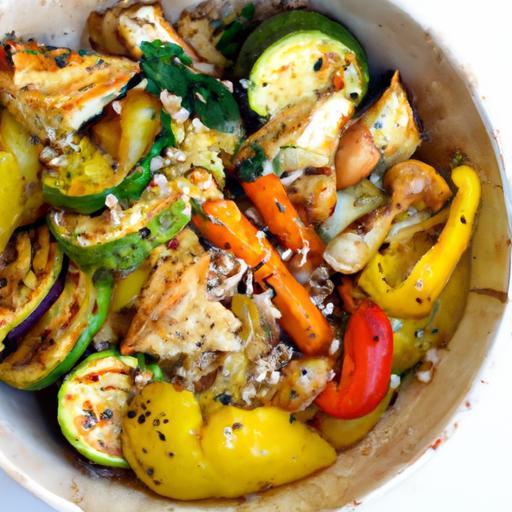 Nourish Your Day: Grain Bowl with Roasted Veggies & Tahini