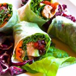 Vibrant Raw Collard Green Wraps Packed with Fresh Veggies