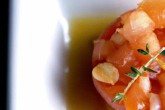 Slow-Cooked Tomato Confit with Garlic & Fresh Thyme Delight