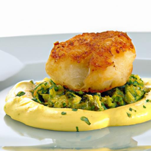 Savor Monkfish Medallions Paired with Zesty Saffron Aioli