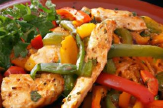 Sizzling Chicken Fajita Skillet: Flavor in Every Bite