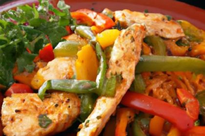Sizzling Chicken Fajita Skillet: Flavor in Every Bite