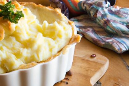 Hearty Skillet Shepherd’s Pie with Creamy Cauliflower Mash