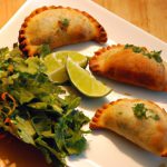 Zesty Spiced Lamb Empanadas Paired with Vibrant Chimichurri