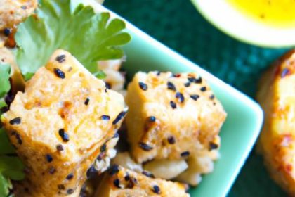 Crunchy Sesame Tofu Bites: A Flavor-Packed Vegan Snack