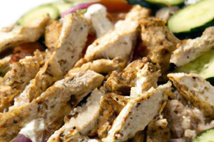 Savor the Flavor: How to Make a Perfect Grilled Chicken Gyro Bowl