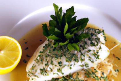 Sole Meunière Delight: Parsley and Lemon Elegance Unveiled