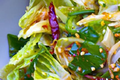 Crunchy Asian Cabbage Slaw with Zesty Sesame Dressing