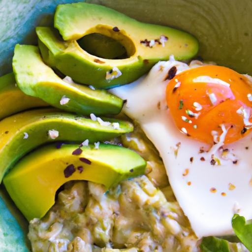 Savory Oatmeal: Creamy Avocado and Perfect Egg Combo
