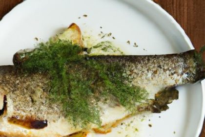 Savor Grilled Trout: Zesty Lemon & Fresh Dill Delight