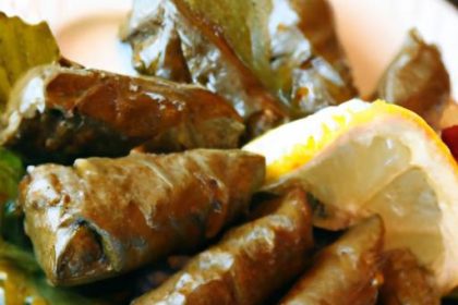 Savor the Tradition: Greek-Inspired Stuffed Grape Leaves