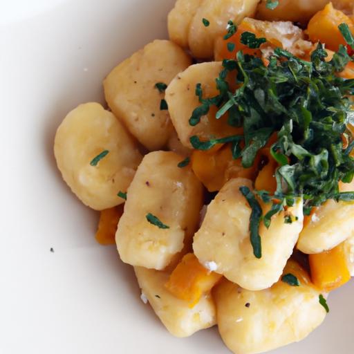 Velvety sweet Potato Gnocchi in Savory Sage Butter ‌Bliss