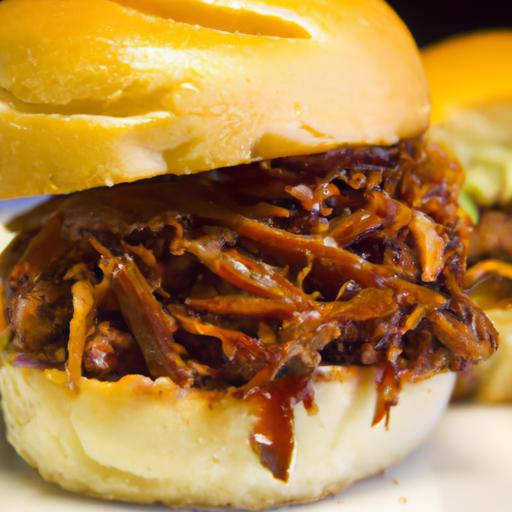 Savory Shredded Brisket Sliders on Fluffy brioche Buns