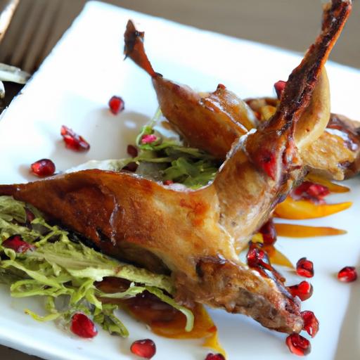 Savor the Flavor: ‌Grilled Quail ⁣with⁢ Pomegranate‌ Glaze