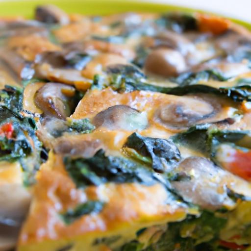 savory Mushroom & Spinach Frittata: A Nutritious Delight