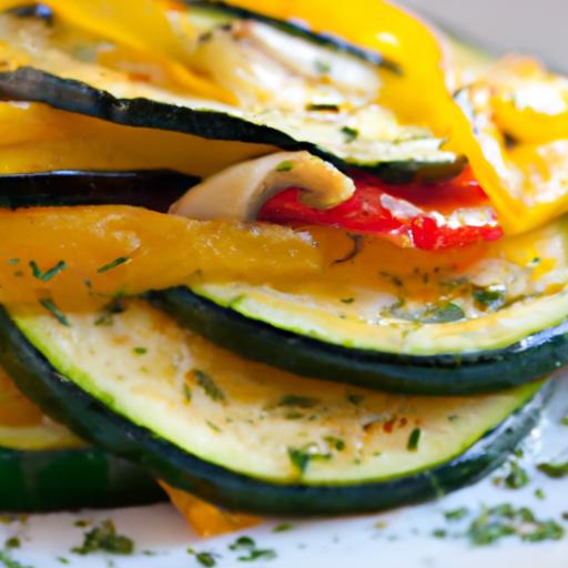 Sun-Kissed Mediterranean Frittata with Zucchini & Peppers