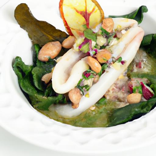Cuttlefish and Pea Stew: A Savory Dance of Sea & Earth