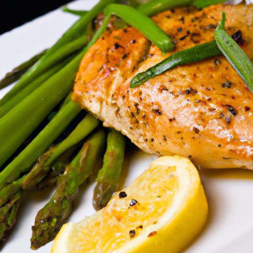 Zesty ‌Lemon‍ Herb Grilled Chicken with Fresh Steamed Veggies