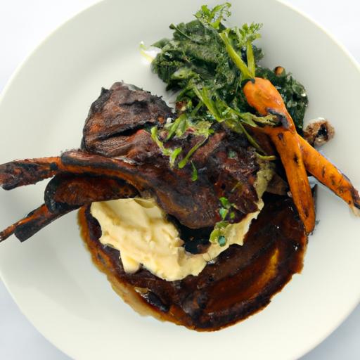 Braised Bison Short Ribs:‍ Tender Flavor‍ from Wild Plains