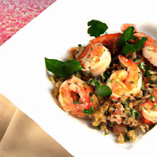 Savor Simplicity: One-Pan Garlic Butter⁣ Shrimp & Quinoa Delight