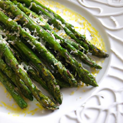 Golden Roasted Asparagus with​ Parmesan: A flavorful Twist